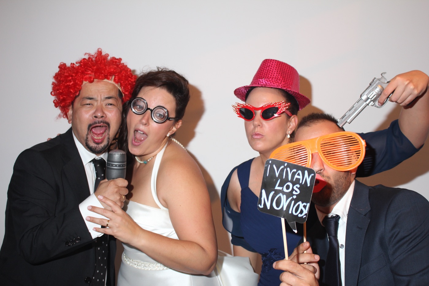 Fiesta fotomatón boda