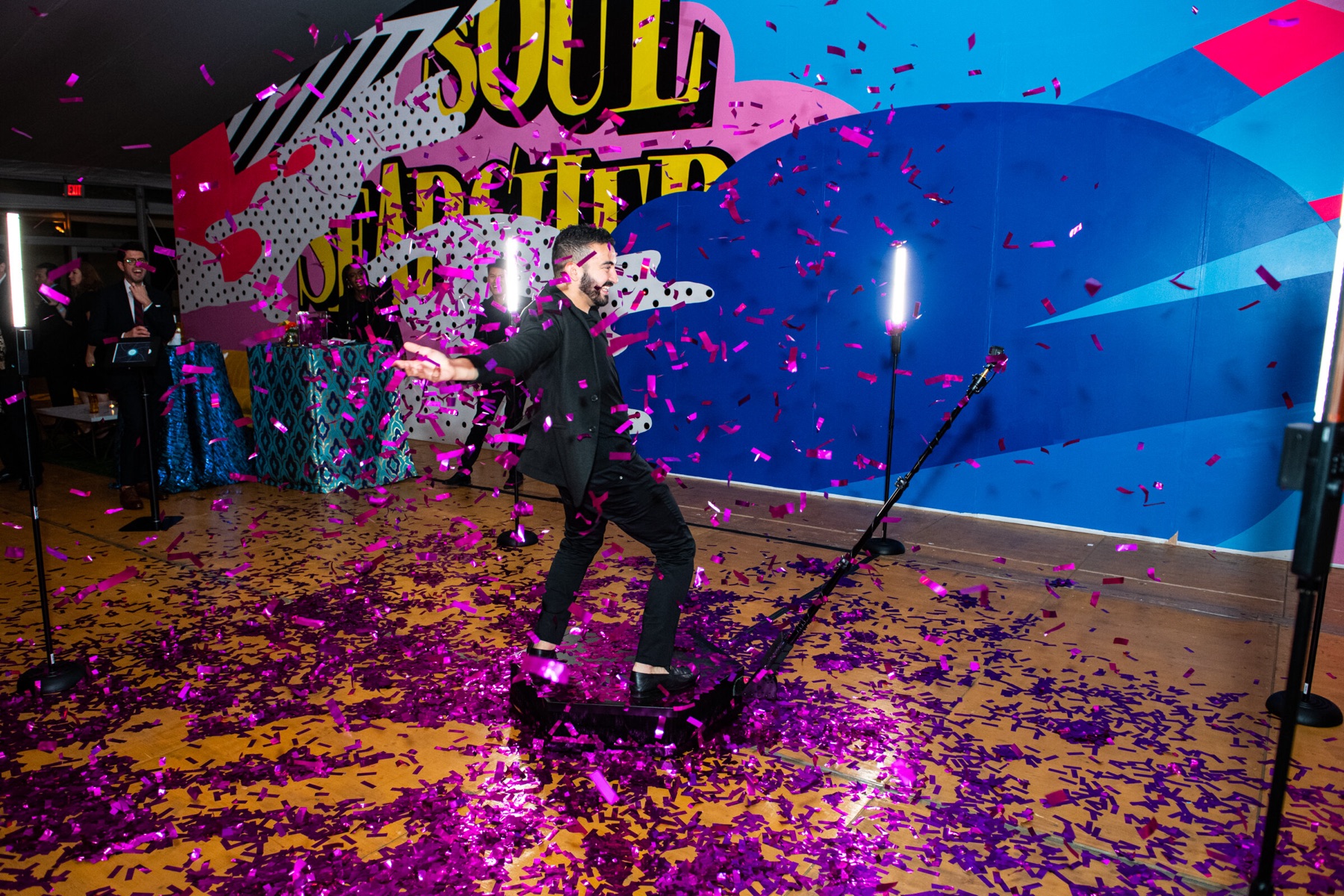 Videomatón 360 confeti